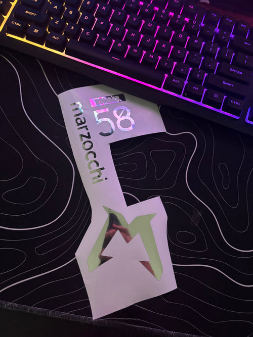 Bomber fork decals