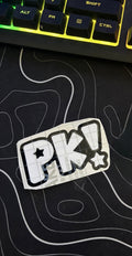 Pk! emoto single sticker