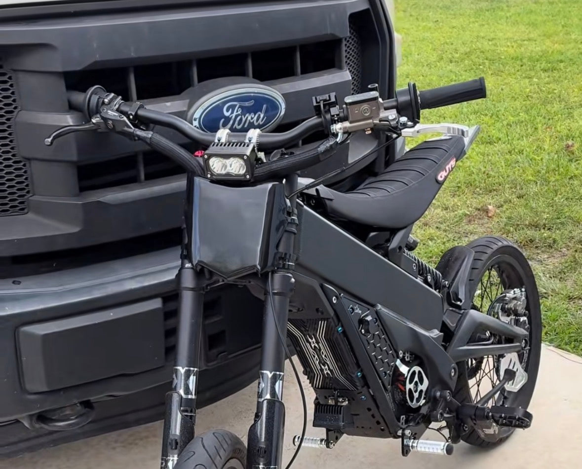 Glossy ebike front plate (fits every bike)