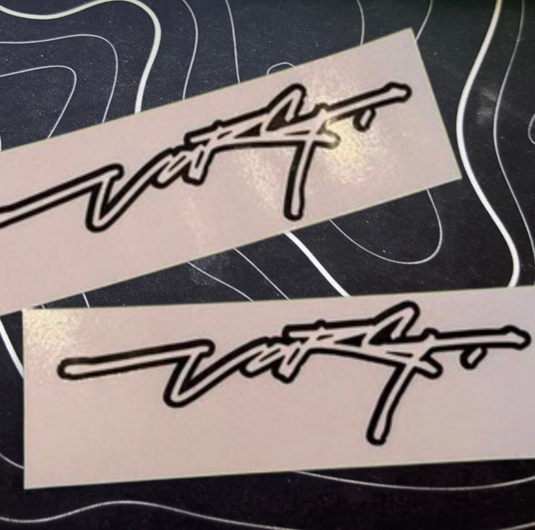 Varg sticker (2 stickers for each side)